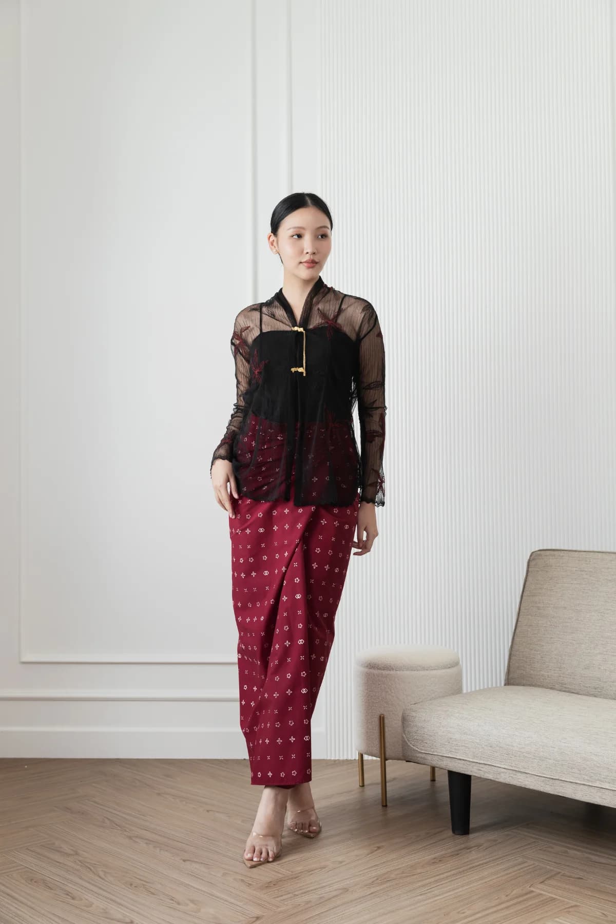 Kebaya Encim x Rok Lilit Wiji by ANW x Sejauh Mata Memandang